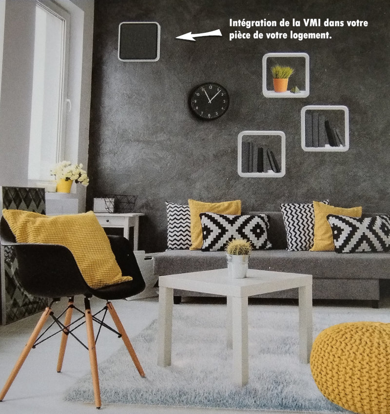 La VMI : Ventilation par Insufflation 1 VMI Intégration de la ventilation par insufflation dans une maison